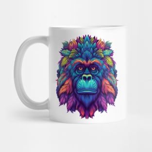 Funky Hippie Gorilla Mug